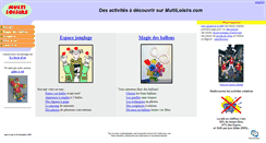 Desktop Screenshot of multiloisirs.com